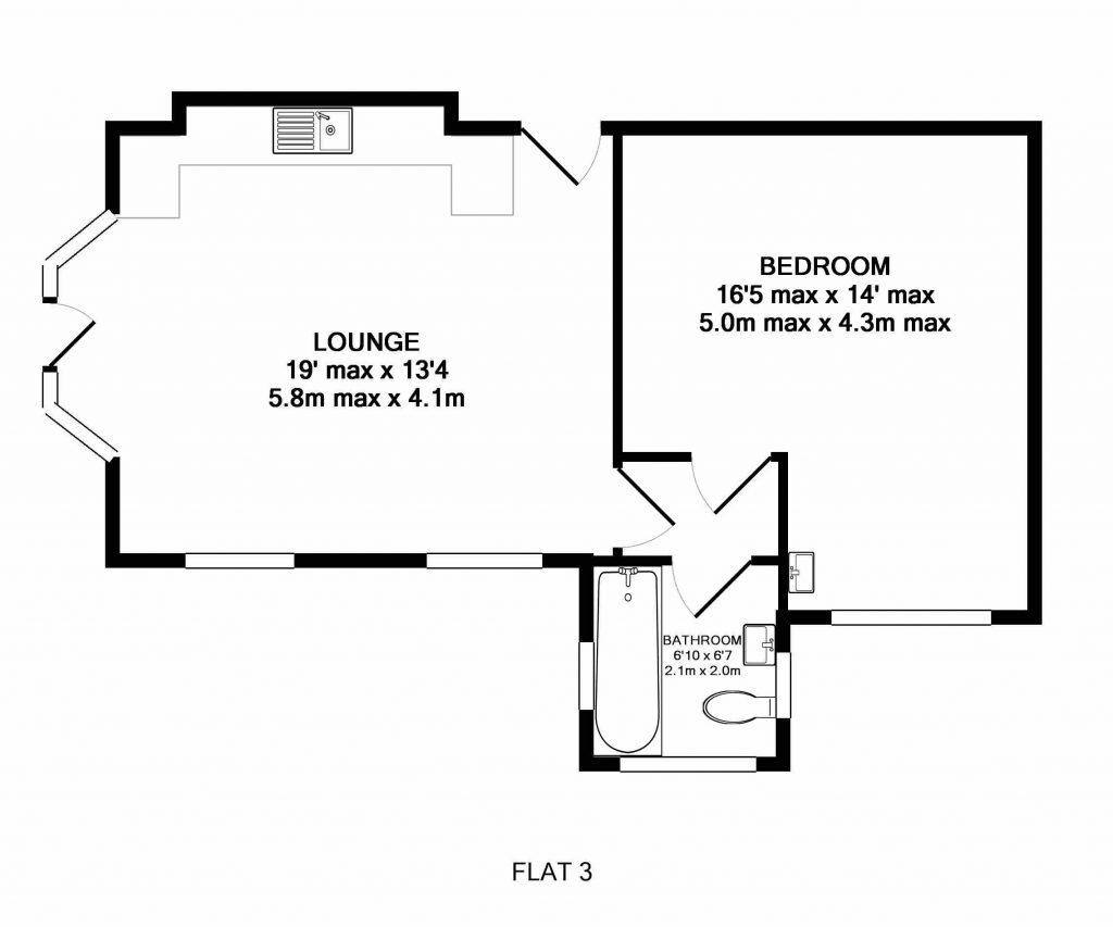 3 Floorplan measurements | Team2 Property Management